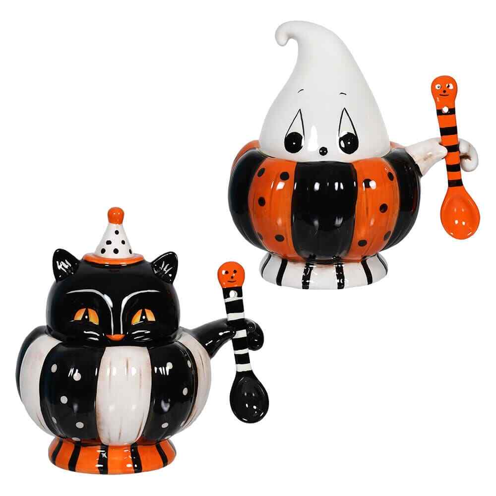 Peek-a-Boo Candy Bowls With Spoons Set/2