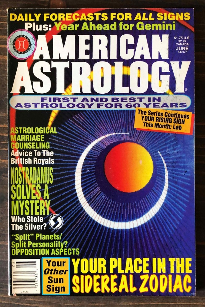 1993 American Astrology - June