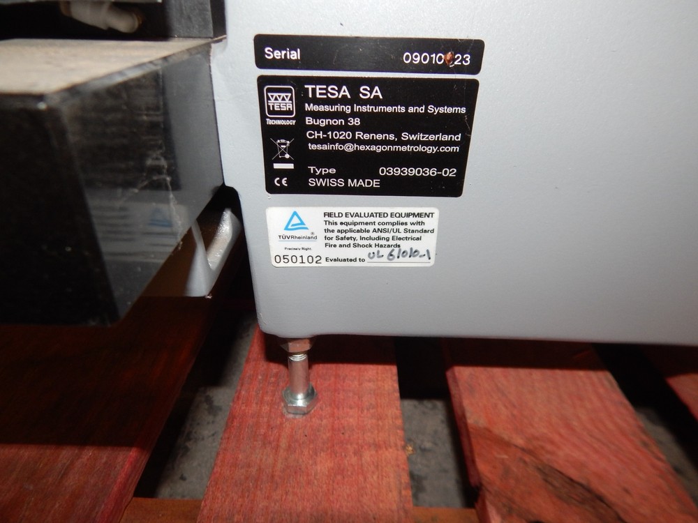 TESA MICRO-HITE 3D SA MEASURING INSTRUMENTS AND SYSTEMS TYPE 03939036-02 (#4550)