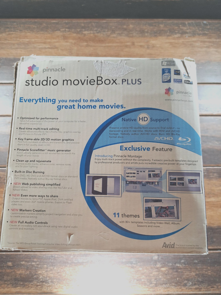 Pinnacle Studio MovieBox Plus USB Video Capture