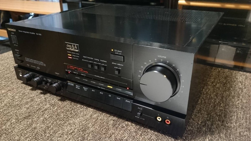 Technics SU-V80 Stereo Integrated Amplifier Overhauled Working
