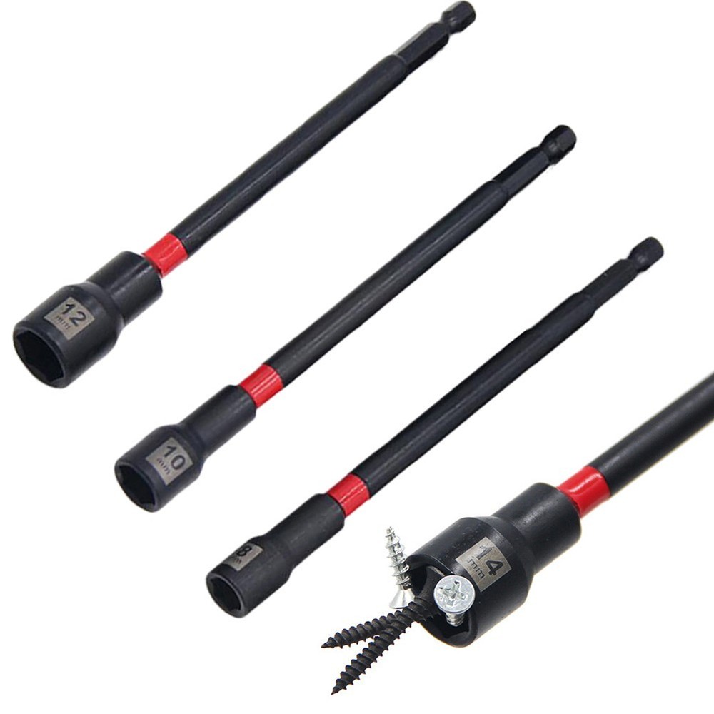 Efficient Magnetic Nut Driver Set Designed for Impact Drill Applications