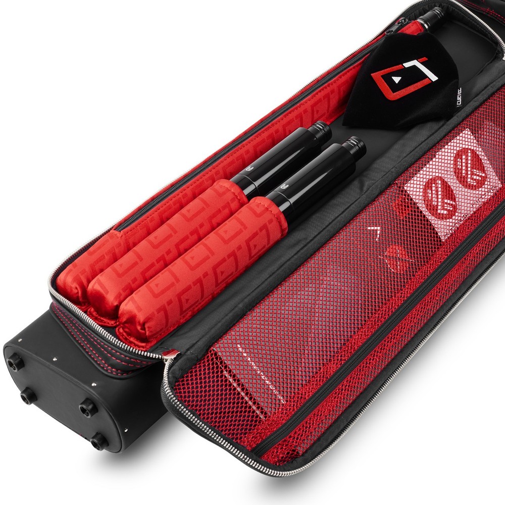 Cuetec Pro Line Black Hard Pool Cue Case - 3x5