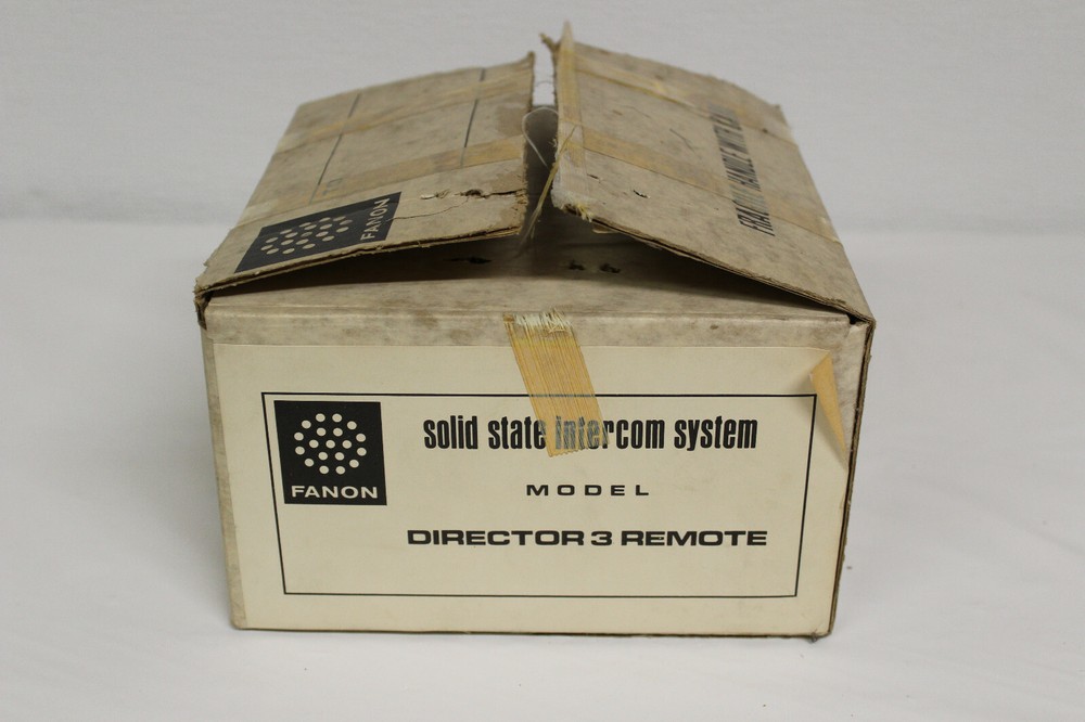 NOS NIB Fanon Courier Director 3 Solid State Intercom Remote Station