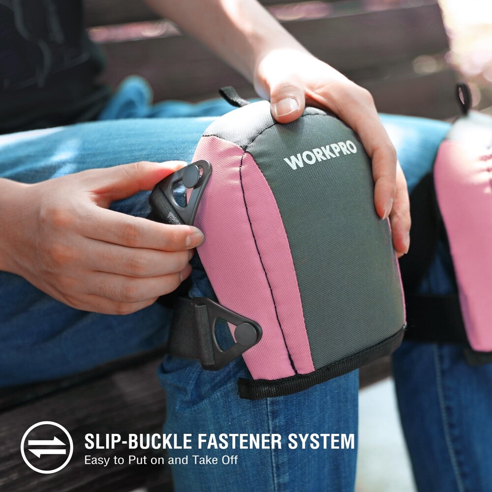 WORKPRO Knee Pads for Work, Construction, Gardening, Flooring, Carpentry, Garage