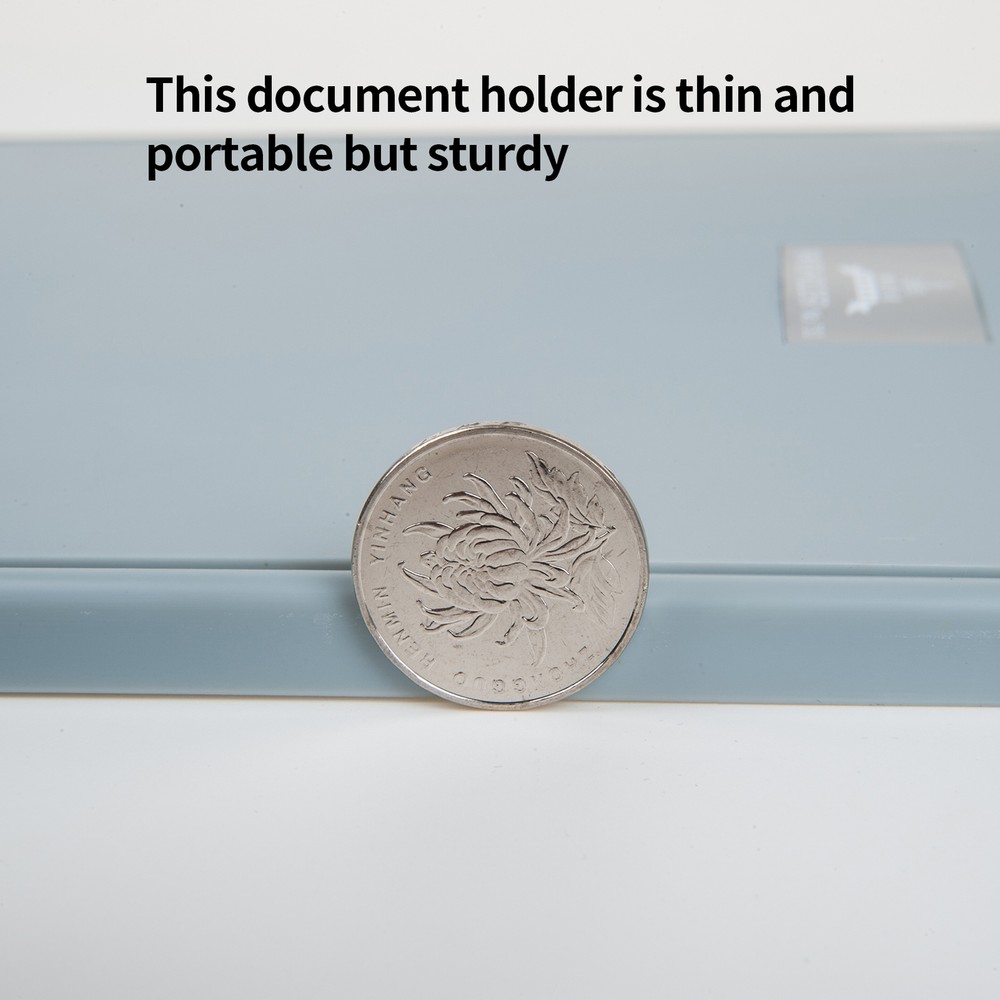 JIELISI A4 Reading Holder Desktop Document Holder With Adjustable Clip R2Y4