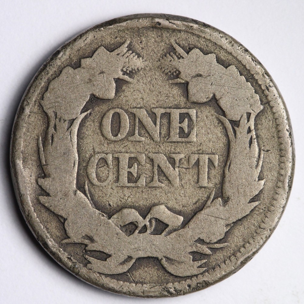 1857 F.E. Flying Eagle Cent Penny CHOICE E244 T