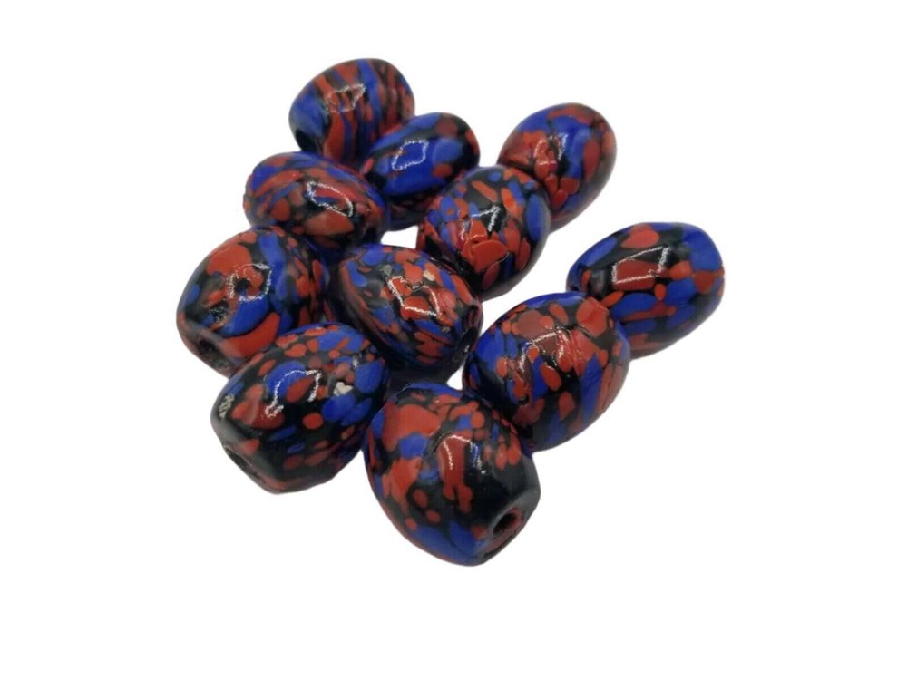 Majestic Ruby Beads - Handcrafted Artisan Treasures