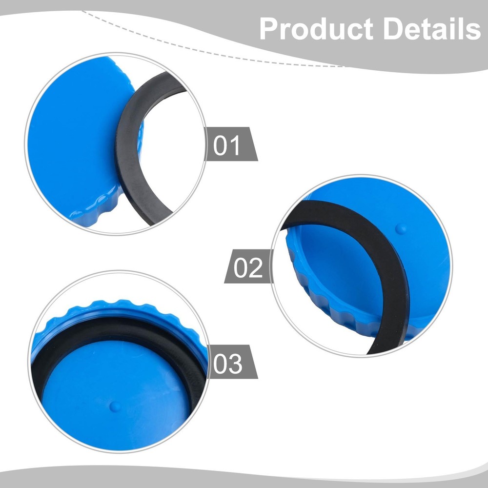 Winter Safety Solution Pool Cap Set Provides Robust Coverage Against Frost