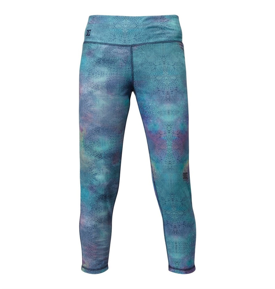 DC Seema Base Layer Pants Women's Medium Constrictor Print New