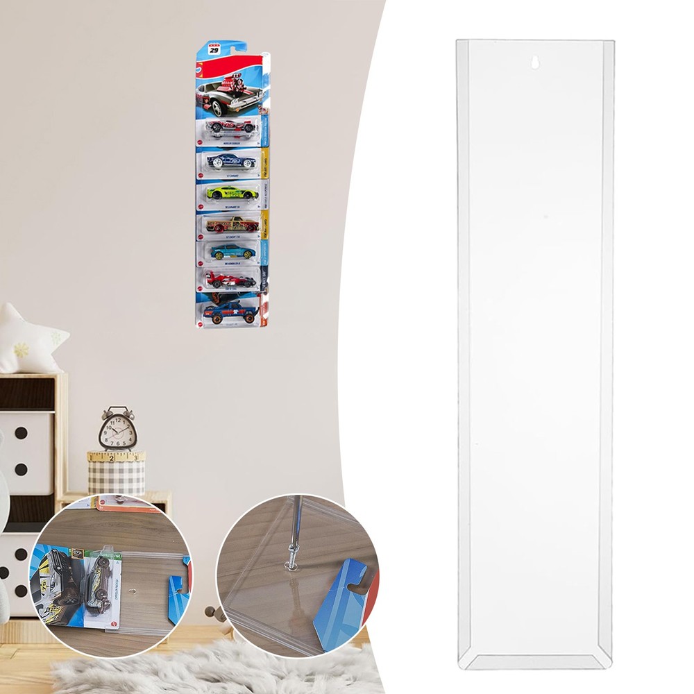20Pcs Model Car Display Case Wall Mount Compatible with H-Wheels Match-Box