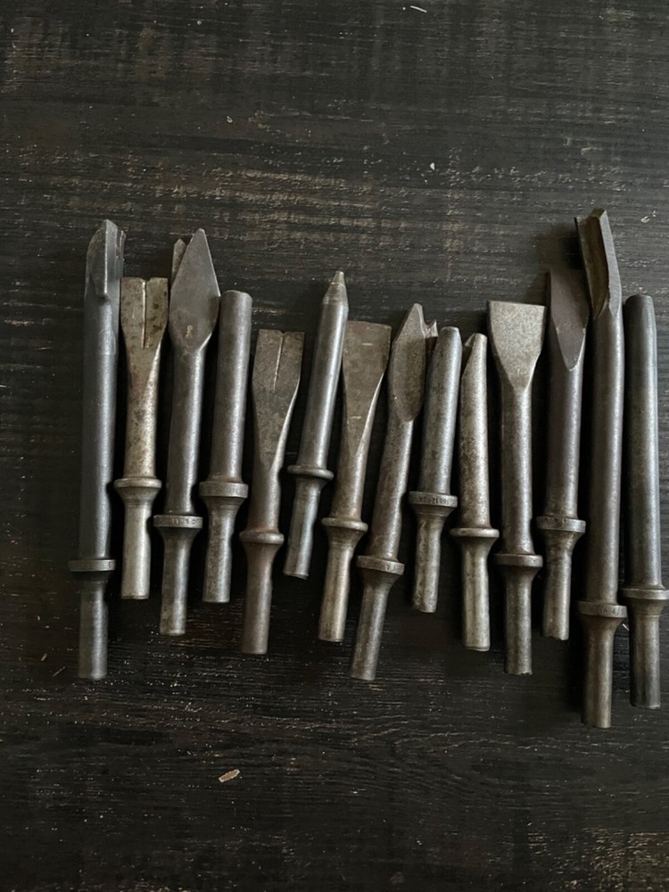air hammer chisel different styles..