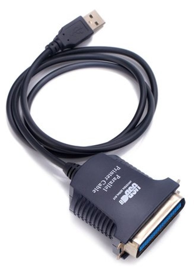 USB to Parallel Printer ADAPTER Cable convert USB A to Centronics 36 pin M/M 30"