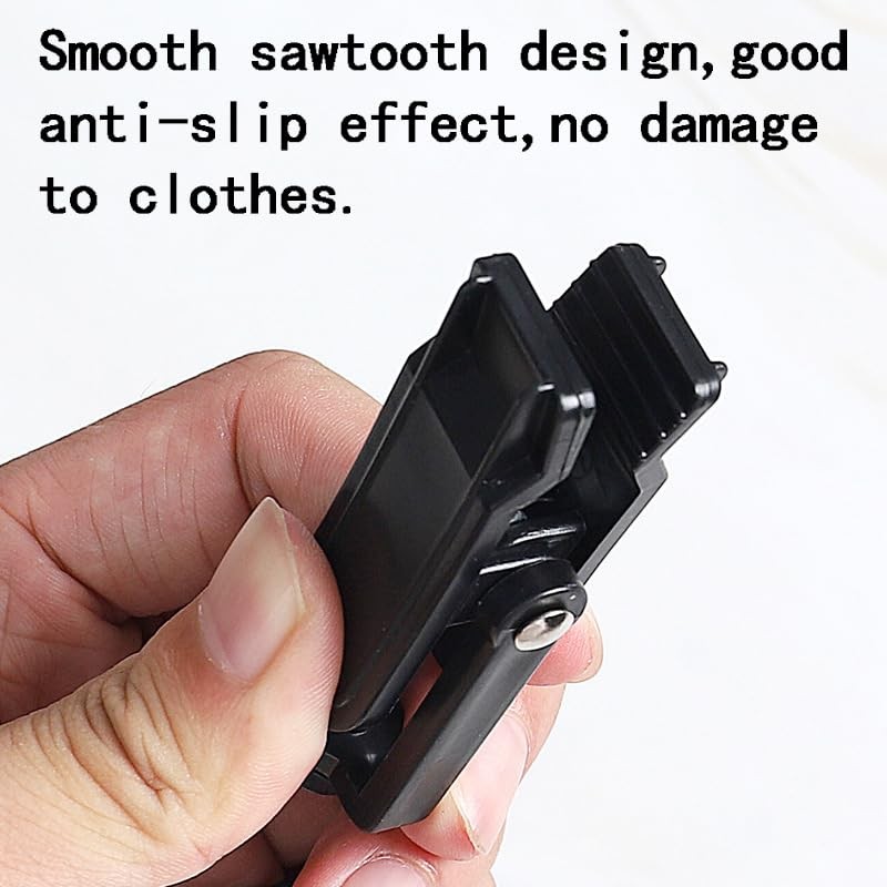 10 Pack Laundry Clips, with Rotating Hooks,Strong Plastic Towel Clips for Kit...