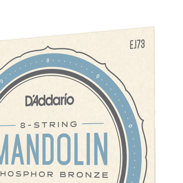 D'Addario EJ73 Mandolin Strings, Phosphor Bronze, Light, 10-38