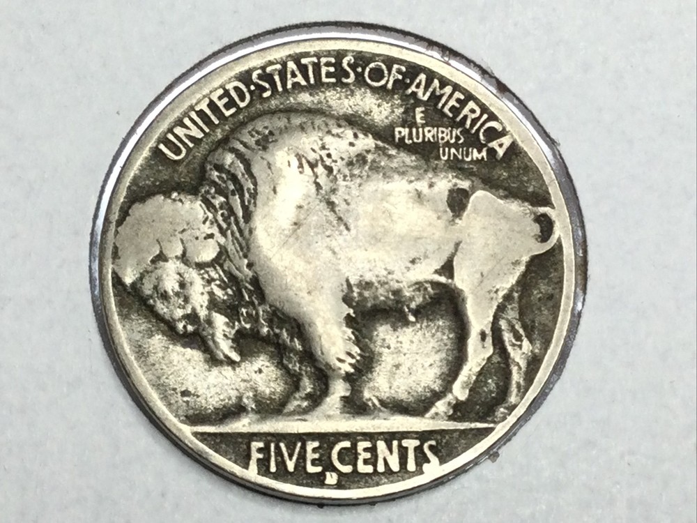 1916-D Buffalo Nickel in fine