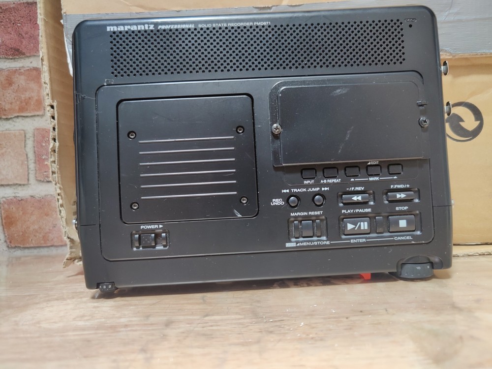 Marantz PMD 671 Solid State Recorder MISSING POWER SUPPLY