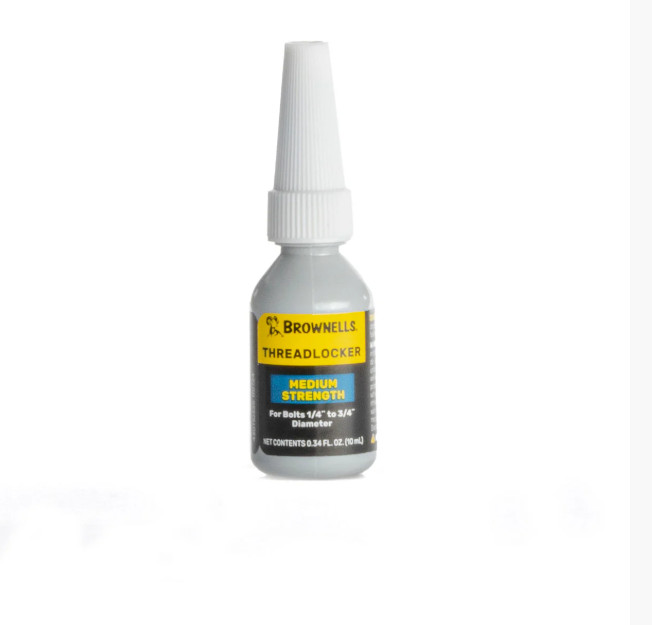 Brownells Medium Strength Blue Threadlocker 10ml Bottle