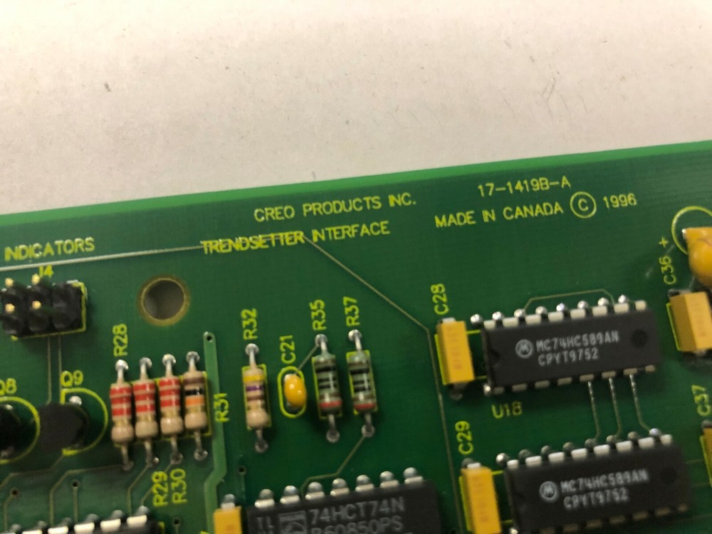 Creo Trendsetter 17-1419B-A PCB Board