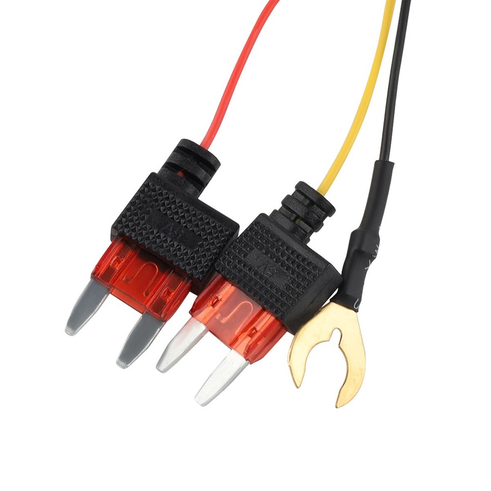 Universal Dash Cam Hardwire Kit Type C USB Hard Wire Cable Fuse for Dash Camera.