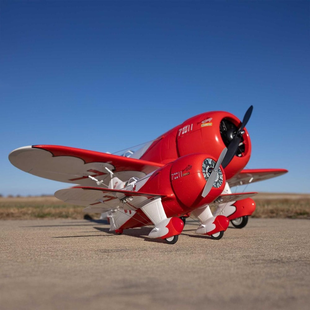 E-Flite EFLU61500 UMX Gee Bee R-2 510mm BNF Basic with AS3X and SAFE Select