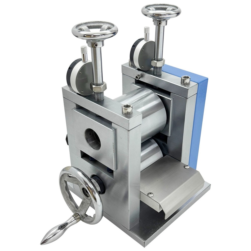 Manual Vertical Lab Electrode Sheet Calender Roller Press Machine 0~3MM