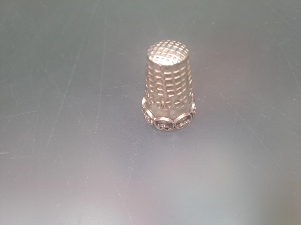 Mexican sterling silver Thimble