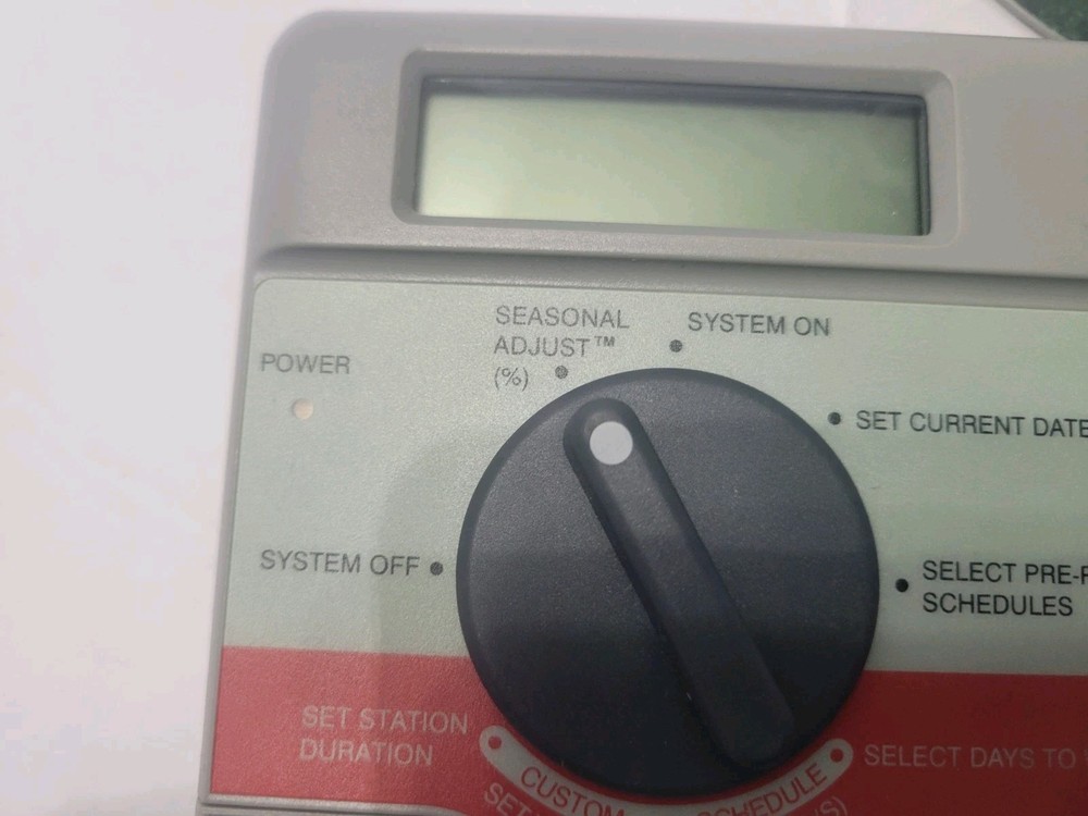 #M) Rain Bird Automatic Sprinkler Timer ISA-304 4 Station Controller Unit Only