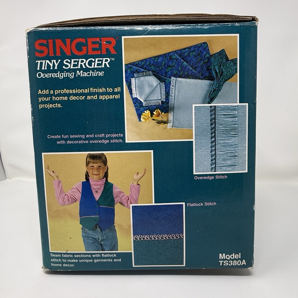 Singer Tiny Serger Electric Overedging Machine - (TS380A)