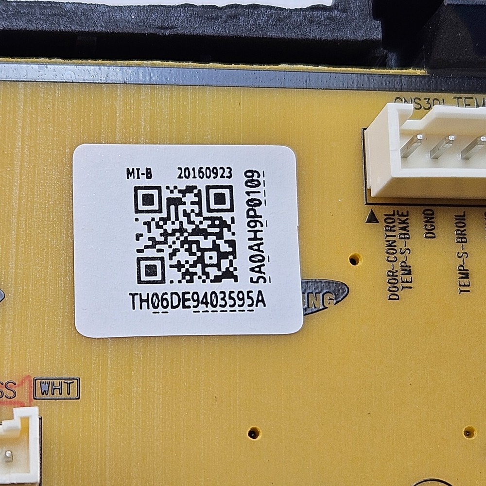 Genuine SAMSUNG Range Oven, Control Board # DE94-03595A