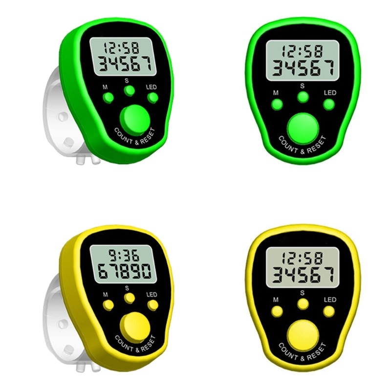 1 Pc Multifunctional Watch Function LED Recitation Counter