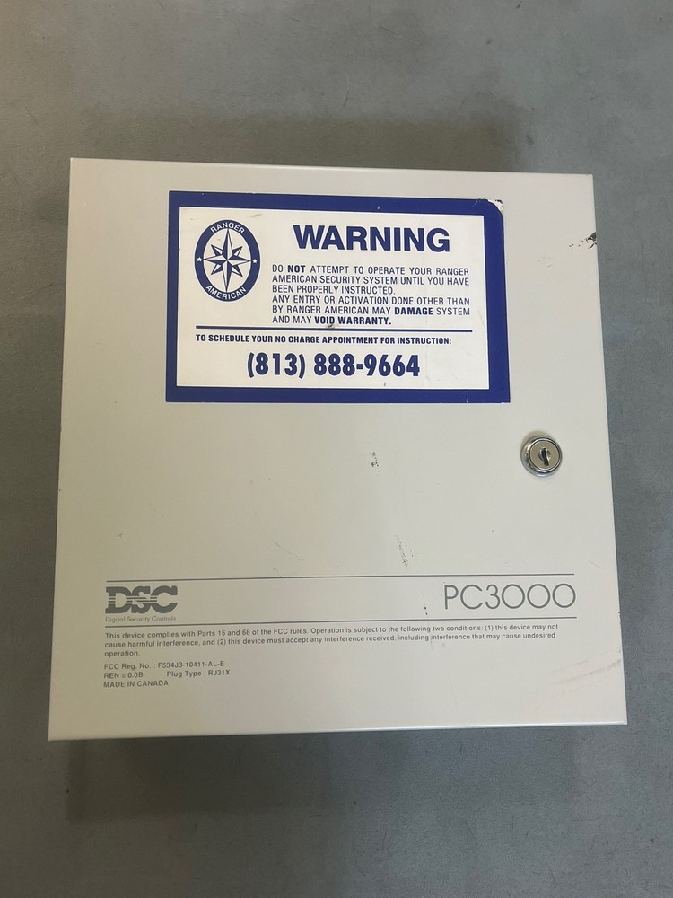 *DSC Digital Security System PC2550 Alarm Remote Control Box Board - As Is