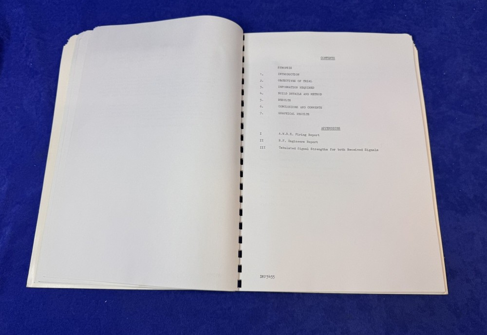 EMI Electronics Petrel Rocket Technical Report 1968 Upper Atmosphere UNCL