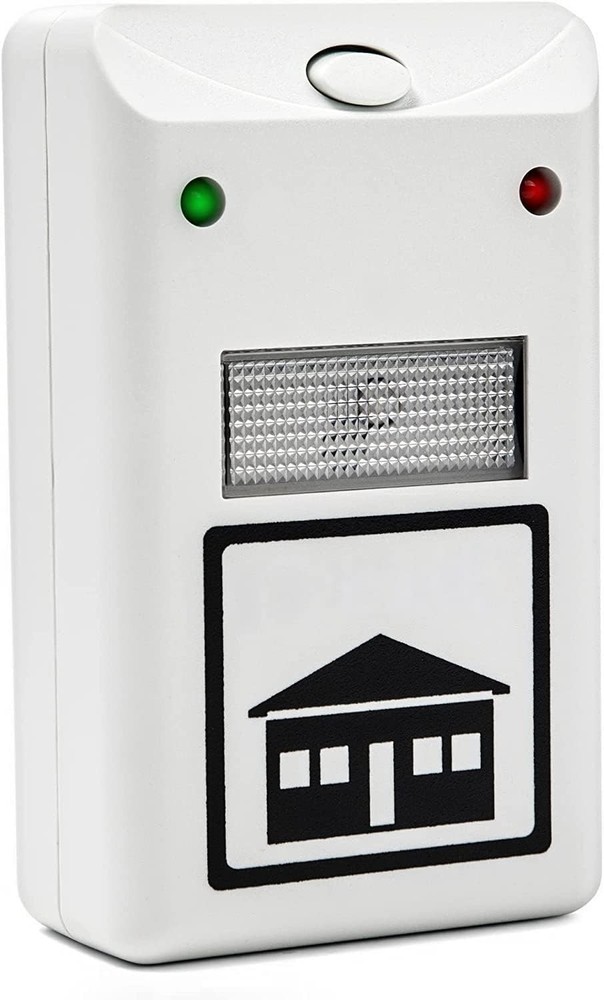 Plug-in Pest Repeller 2-Pack White, Safe & Silent Electromagnetic Waves