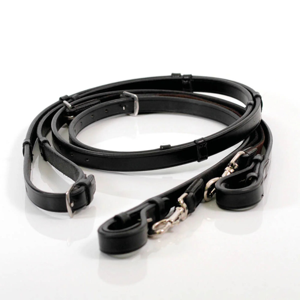 Balanced Support Reins™ - Notched Leather Reins