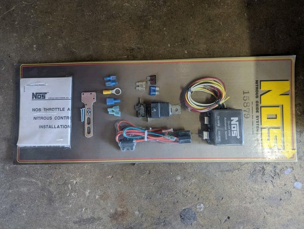 NOS 15879 Nitrous Oxide System Controller RPM Activated Window Switch
