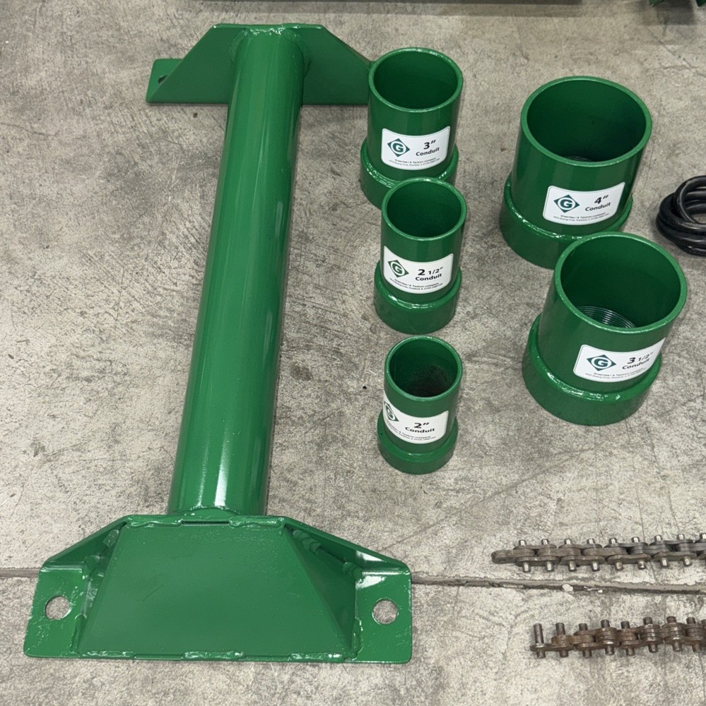 Greenlee 6001 6000 LBS Super Tugger Cable Puller Set *GREAT SHAPE* #2