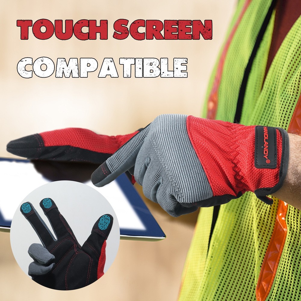 HANDLANDY Utility Mechanic Working Gloves