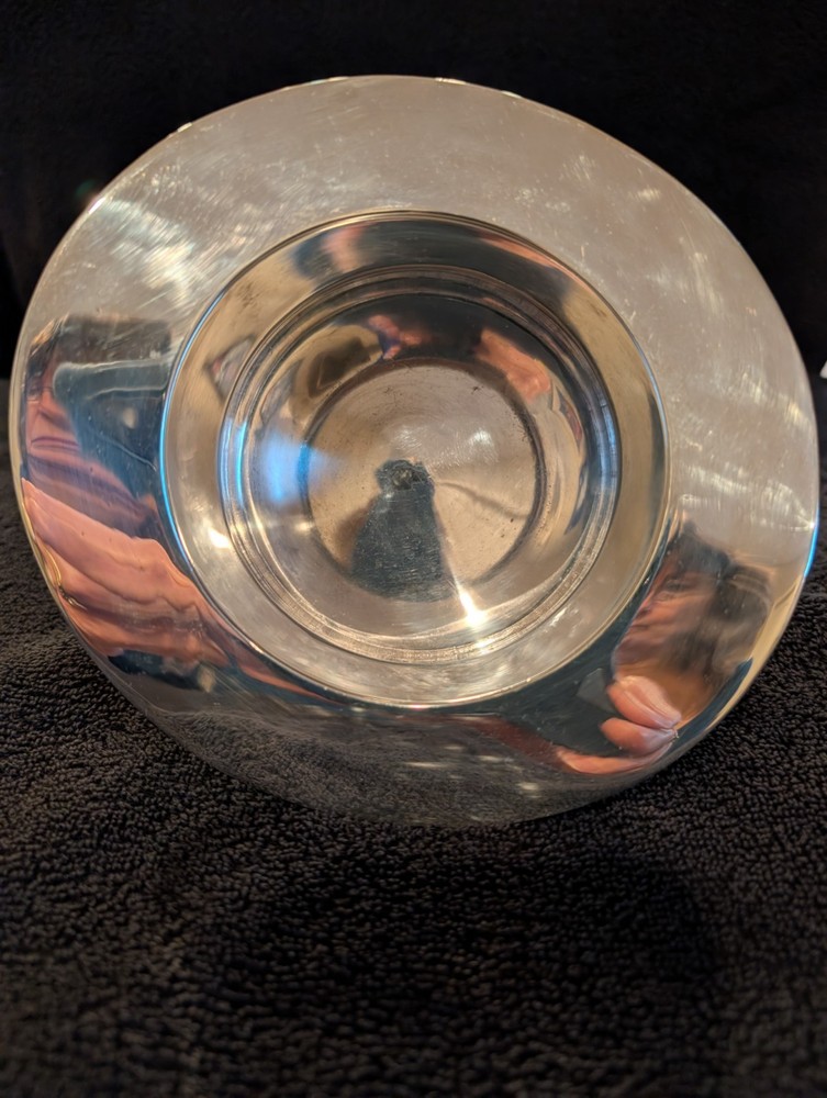 Wine Coaster--Top Hat--VTG--Silver Plated--GREAT Condition--Barware
