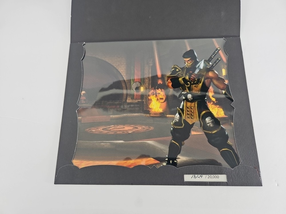 Mortal Kombat: Art Print & PS3 Game Bundle