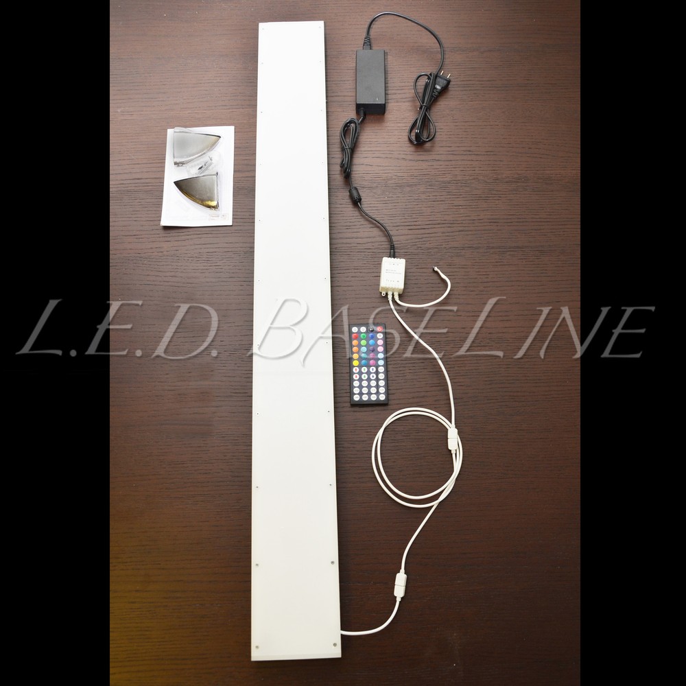 52” Lighted Product Retail Display Shelf - remote control color changing lights