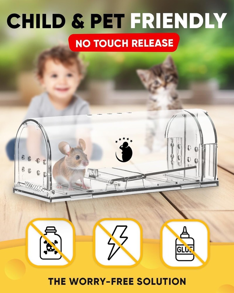 Humane Mouse Trap | Catch and Release Mouse Traps That Rat | Mice Trap No Kill