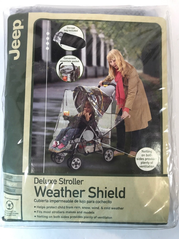Jeep New Deluxe Stroller Weather Shield
