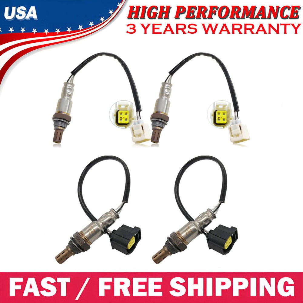 4Pcs Upstream+Down Oxygen Sensor For Chrysler 300 2015-2019 Pacifica 2017-2020
