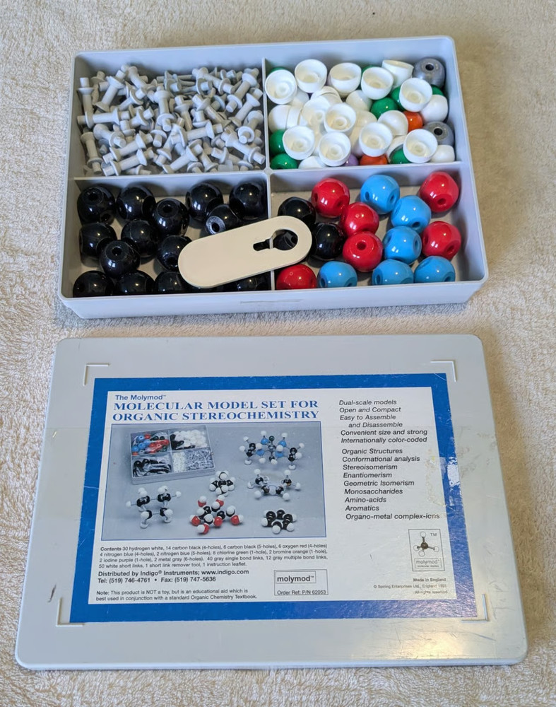 The Molymod Organic Chemistry Molecular Model Set - Complete