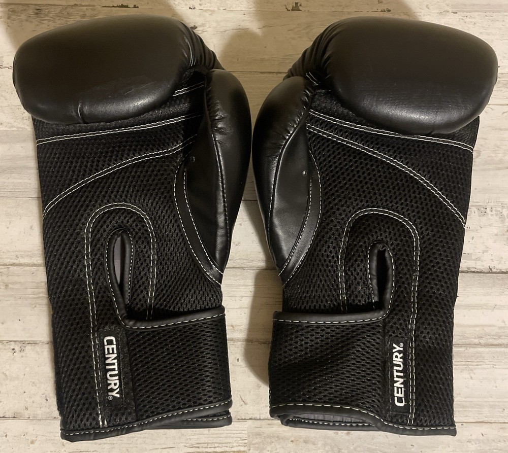Century Boxing Training Gloves 14oz Black