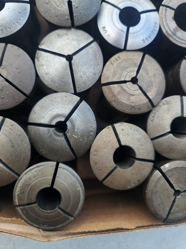 LOT OF 79 HARDINGE ASSORTED SIZE 5C COLLETS