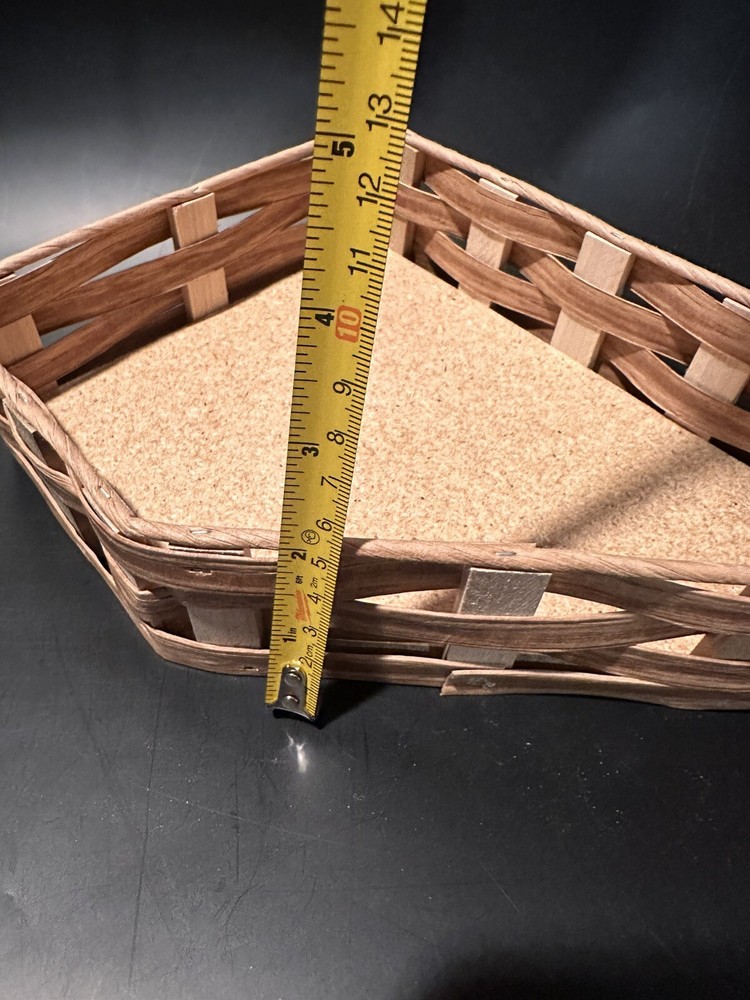Nevada State Shaped Wicker Rattan Basket