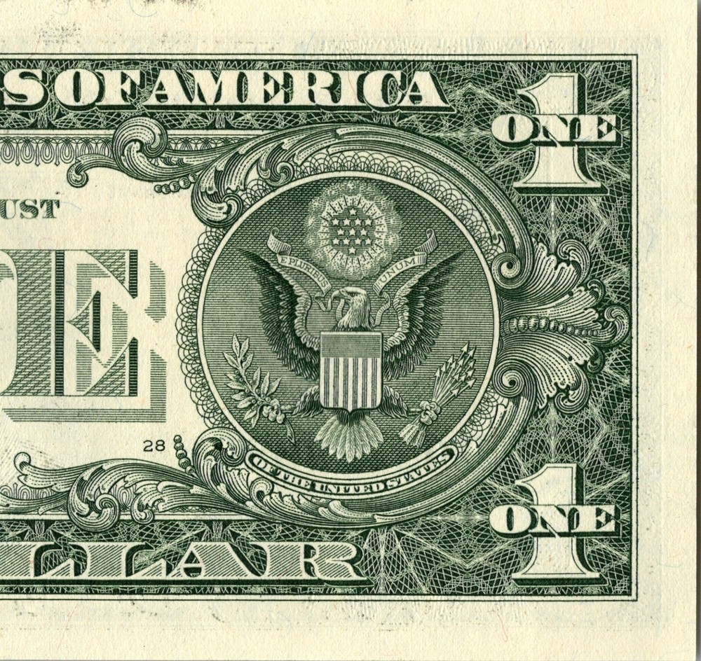 2021 D Star note One Dollar Bill D03228990* 500k Run