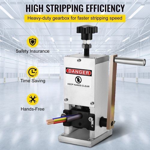 Manual Wire Stripping Machine 006098 inches Wire Stripper Machine with Hand